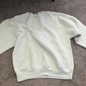 White/Grey crew neck